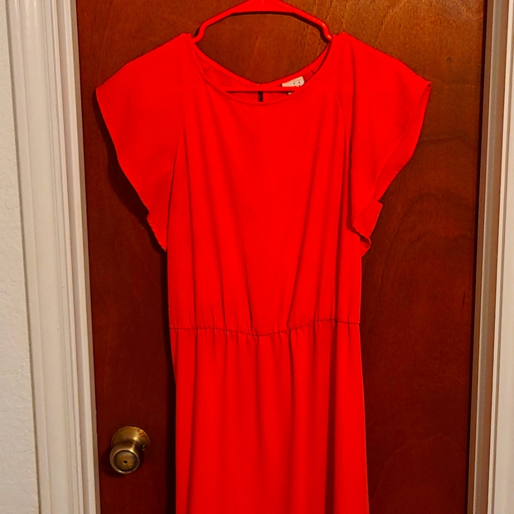 Orange Dress